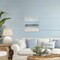 Stupell Industries Soft Aqua Coastline Framed Giclee, design by Amber Sterling